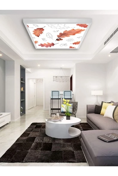 Gökyüzü Panel Salon Avize-60x60-54w-led-armatür-oturma-odası-aydınlatma-desenli-panel-uygun-avize-modelleri-new - 2