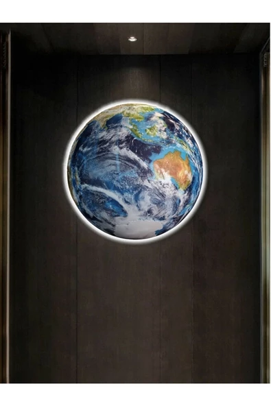 Gökyüzü Panel World, Lux Led Aplik, 30cm Çap Led 25watt, Modern, Duvar Aplik, Led,yatak Odası Aplik,trendyol Aplik - 2