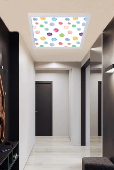Gökyüzü Panel Homojen Işık Led Panel Aydınlatma 54w Avize 60cmx60cm