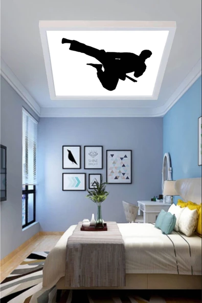 Gökyüzü Panel Yeni Nesil Karete Kit Tasarım Avize 60cm X 60cm 54w