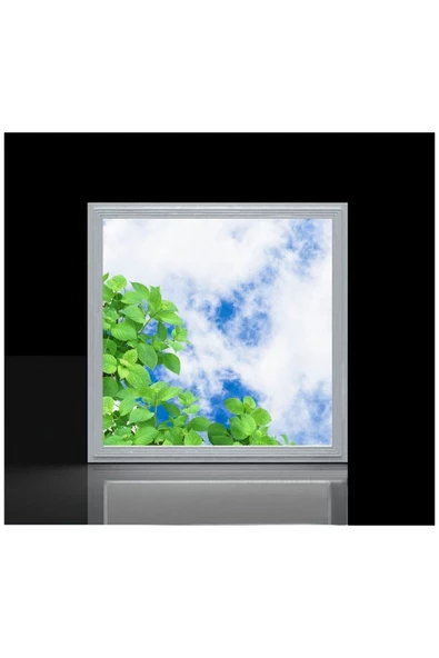 Gökyüzü Panel Yeni Nesil 54 Watt-kare 60x60 -led Yatak Odası Tasarım Aydınlatma-tavana Yapışık-kolay Montaj Avize - 4