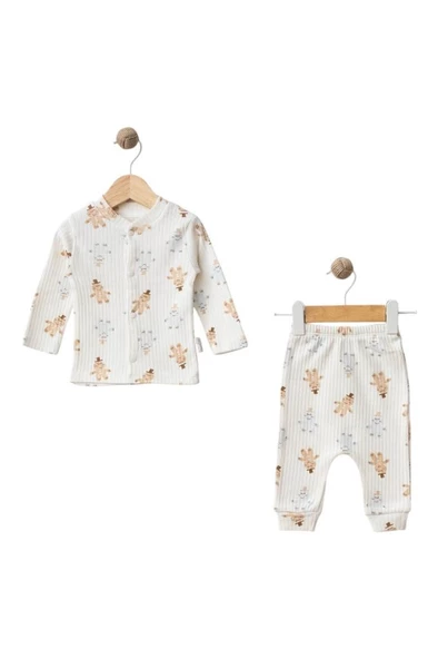 Bebek Takım 2'li Alt Üst Takım Bebek Pijama Takımı