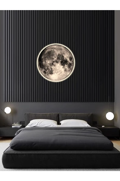 Gökyüzü Panel 30 cm Çap Led 25 Watt Led Duvar Aplikleri - 4