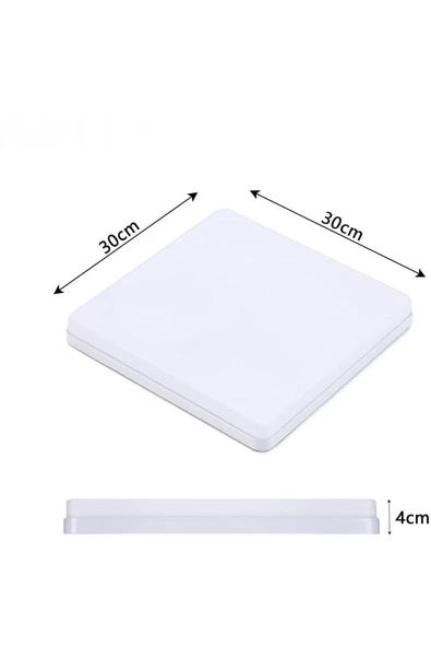 Gökyüzü Panel Mutfak Avize 25watt-30cm X 30cm Lüks Led Aydınlatma, Avize Modelleri, Mutfak Avize Modelleri (yeni) - 3