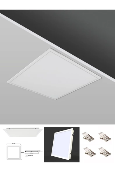 Gökyüzü Panel Gün Işığı Led, Gömme Led Armatur, Alçıpen Tavan 60x60 Led Panel, Sıva Altı 54watt led panel, 4000k - 5