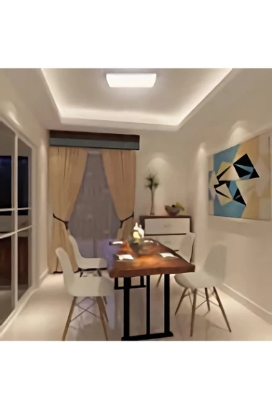 Gökyüzü Panel Mutfak Avize 25watt-30cm X 30cm Lüks Led Aydınlatma, Avize Modelleri, Mutfak Avize Modelleri (yeni) - 2