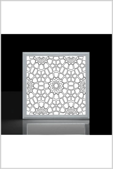 Gökyüzü Panel Home Desing 54w Led Avize 60cm X 60cm - 5