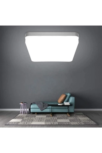 Gökyüzü Panel Lüks Oturma Odası Avize 25watt-30cm X 30cm Lüks Led Aydınlatma, Avize Modelleri, Salon Avize (yeni) - 4