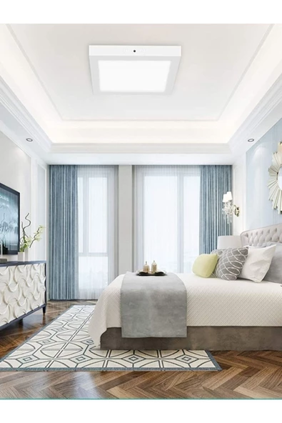 Gökyüzü Panel Sıva Üstü Led Aydınlatma, 60x60 Led Panel 54 Watt, 25m2-30m2 Alan Aydınlatır, Beyaz Homojen Işık, - 3