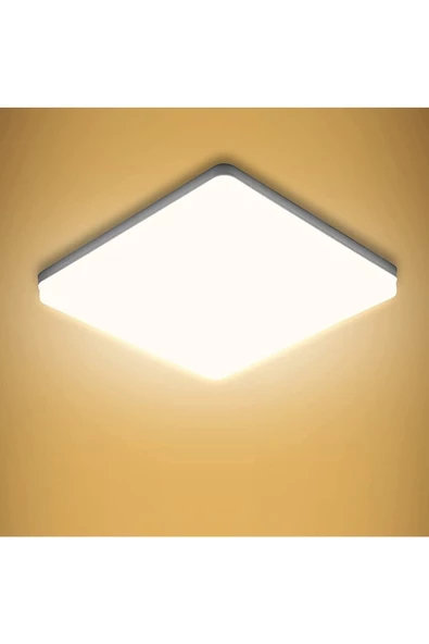 Gökyüzü Panel Mutfak Avize 25watt-30cm X 30cm Lüks Led Aydınlatma, Avize Modelleri, Mutfak Avize Modelleri (yeni) - 6