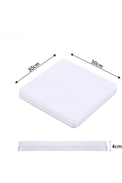 Gökyüzü Panel Lüks Yatak Odası Avize 25watt-30cm X 30cm Lüks Led Aydınlatma, Yatak Odası Avize, Avize Modelleri - 3