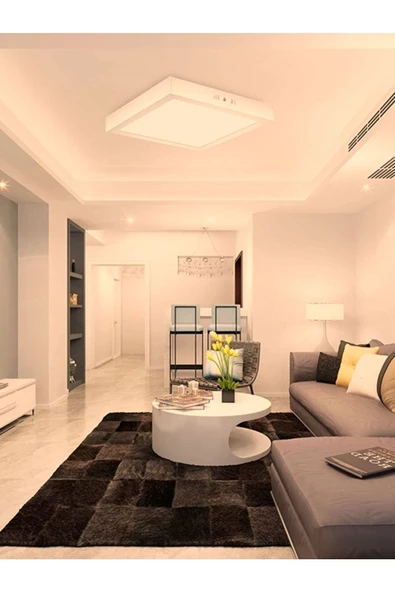 Gökyüzü Panel Sıva Üstü 60cm x60cm Led Panel, Aydınlatma Avize, 60x60 Led Avize, 54 Watt, Homojen Gün Işığı 4000K - 3