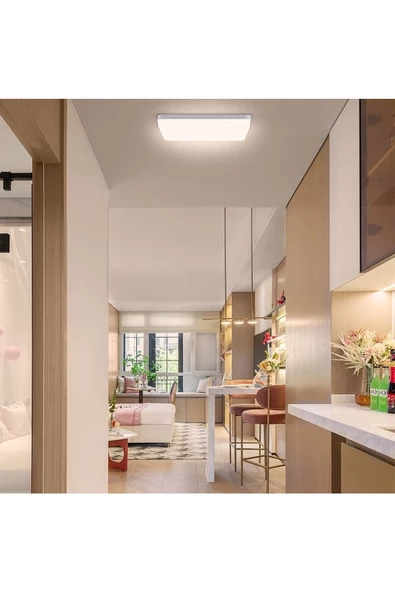 Gökyüzü Panel Mutfak Aydınlatma-25watt-30cm X 30cm Lüks Led Avize, Mutfak Avize Modelleri, Avize Modelleri (yeni) - 3