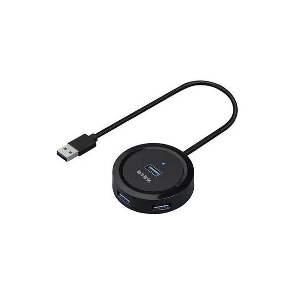 S-LINK SWAPP SW-U300 4 PORT USB3.0 HUB ÇOKLAYICI GRİ
