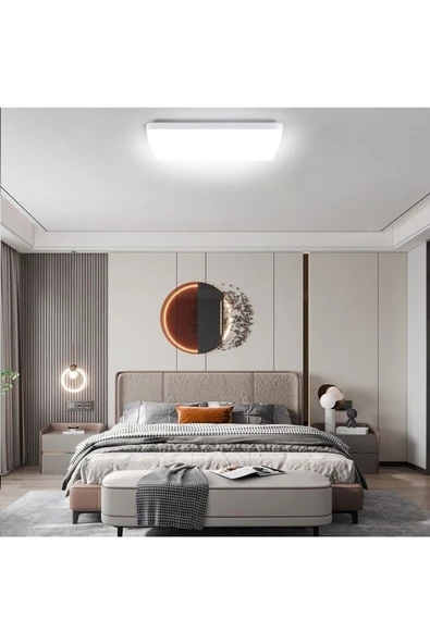 Gökyüzü Panel Lüks Yatak Odası Avize 25watt-30cm X 30cm Lüks Led Aydınlatma, Yatak Odası Avize, Avize Modelleri