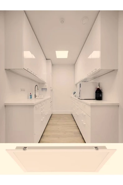 Gökyüzü Panel Gün Işığı Led, Gömme Led Armatur, Ilık Beyaz 60x60 Led Panel, Sıva Altı 54watt led panel, 4000k - 6