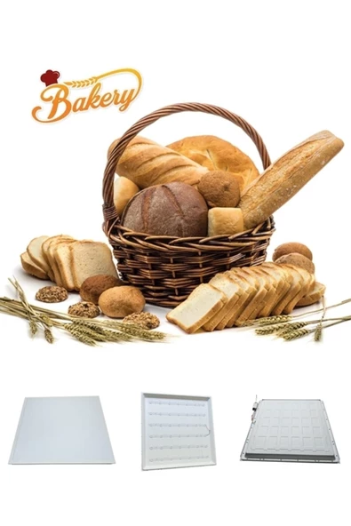 Gökyüzü Panel Fırın, 60x60 Taş Yünü Asma Tavan Led Panel-54w-led Sıva Altı-logo Panel Aydınlatma, Led Armatür - 2