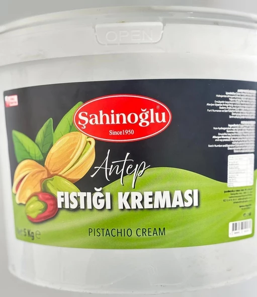 SAHINOGLU 5KG ANTEP FISTIK KREMASI (DUBAİ)