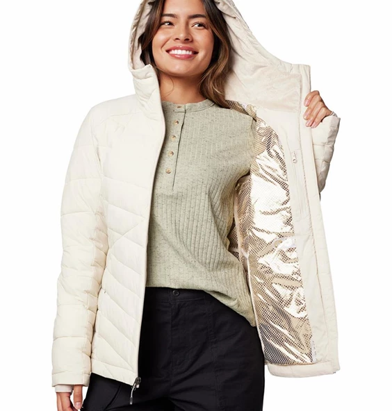 Columbia Joy Peak II Kapüşonlu Kadın Mont WK7505 - Resim 4