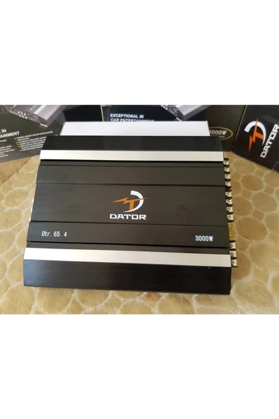 DATOR Dtr.65.4 Model 3000 W 4 Kanak 4x65 Rms Anfi - 2