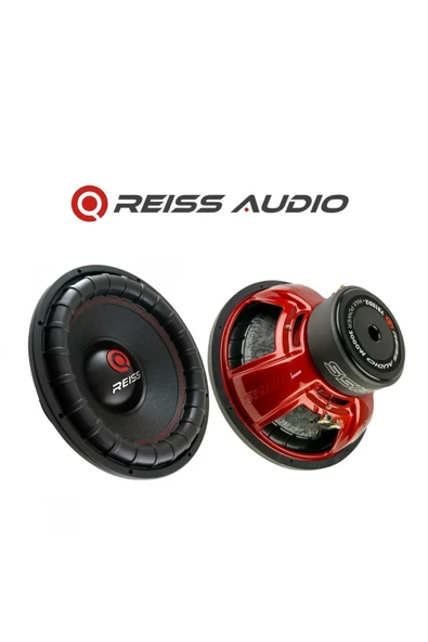 Reiss  Rs-ys15 D2 3000wat 1000 Rms 38 Cm Spl Subwoofer Bas Çift Bobin