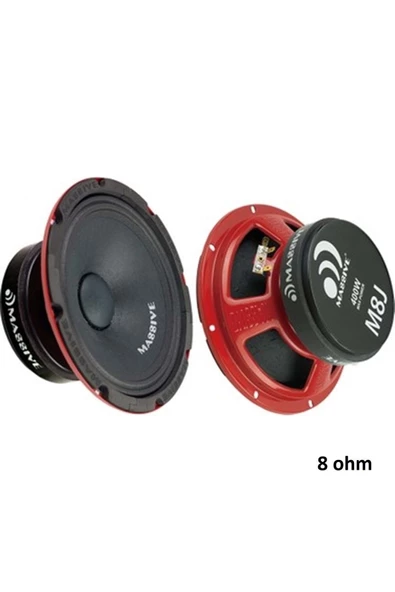 Masiva  Ms-m8j 20cm 8 Ohm Midrange Speaker Ms-m8j