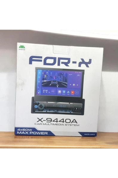 FORX5  X-9440A ANDROİD İNDACH OTO TEYP YENİ ÜRÜN