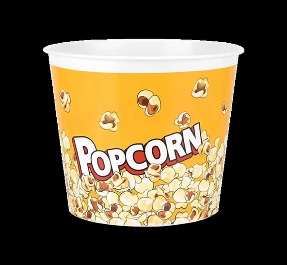 Popcorn Mısır Kovası Dekoratif - Dev Boy