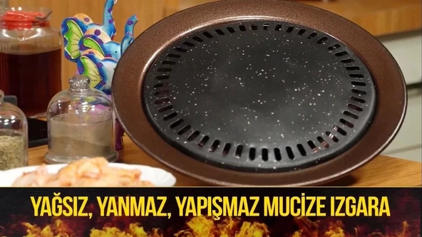 Mucize Izgara - Yanmaz Yapışmaz Izgara