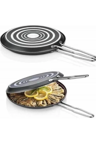 Şahane İkiz Gözleme Balık Tavası 32CM