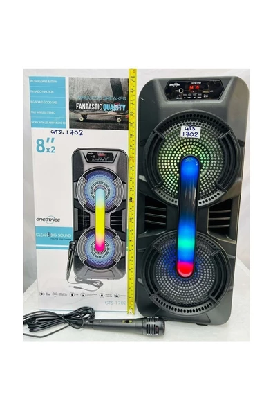 Subzero GTS-1702 Bluetooth/Usb/Sd/ Müzik Kutusu/Radio