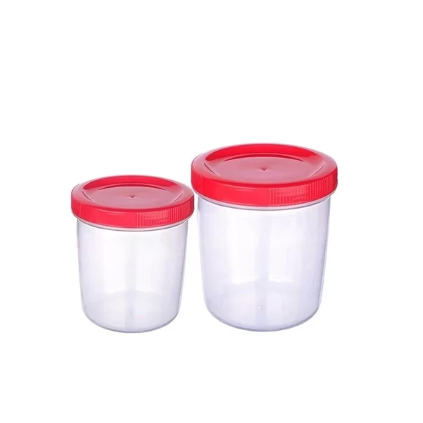 İçiçe Geçen 2 Li Saklama Kabı (400ve 700ml) - 2