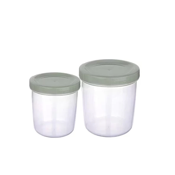 İçiçe Geçen 2 Li Saklama Kabı (400ve 700ml) - 3