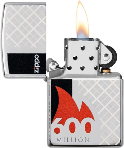 Zippo 600 Million Collection Dizayn Armor® Kasa Çakmak - 3