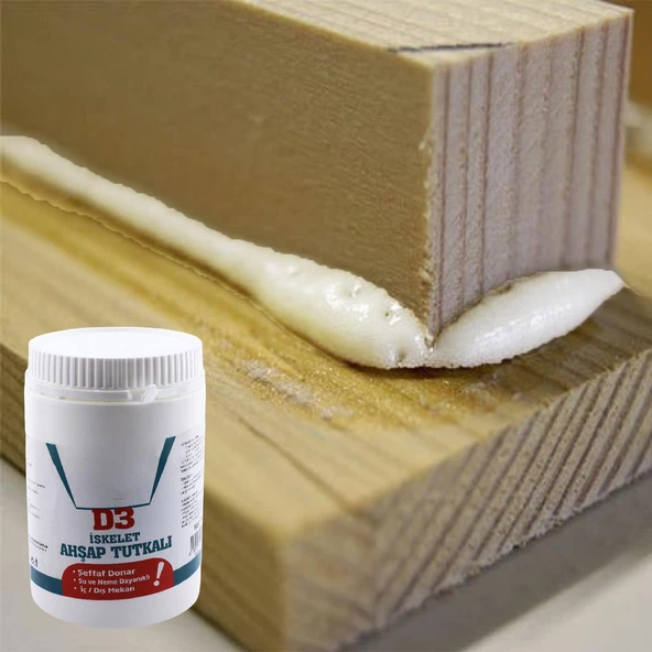 Hazır D3 Ahşap Tutkalı 1 kg Şeffaf Mobilya Mdf Sunta Kumaş Kağıt DIY Uygulamalarında Yapıştırıcı - 2