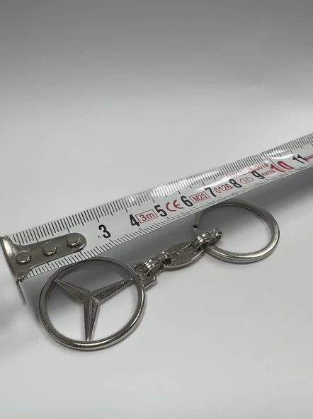 Mercedes Metal Anahtarlık Araba Anahtarlığı - Resim 4