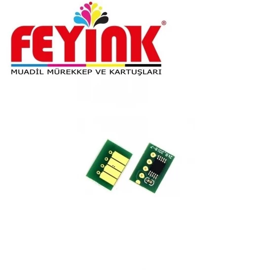Feyink Hp 745 (F9J96A)-(F9K02A) Yellow (Y) Çip 300ml