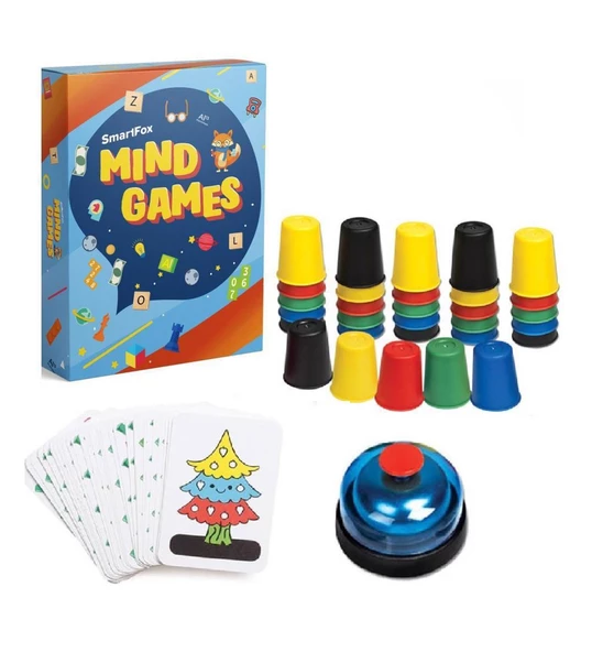 SmartFox Mind Games Bardak Oyunu - Süper Pratik Bardaklar