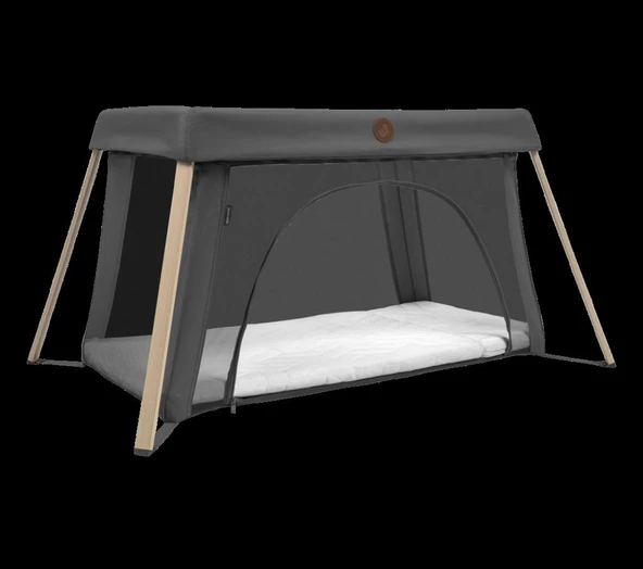 Maxi-Cosi Calao Light 2 'si Bir Arada Anne Yanı Beşik ve Taşınabilir Çift Katlı Park Yatak Beyond Graphite Eco - 9