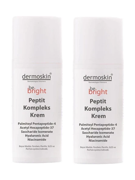 Dermoskin Be Bright Peptit kompleks Krem 33 Ml 2'Li PAKET (SKT:12/2025)