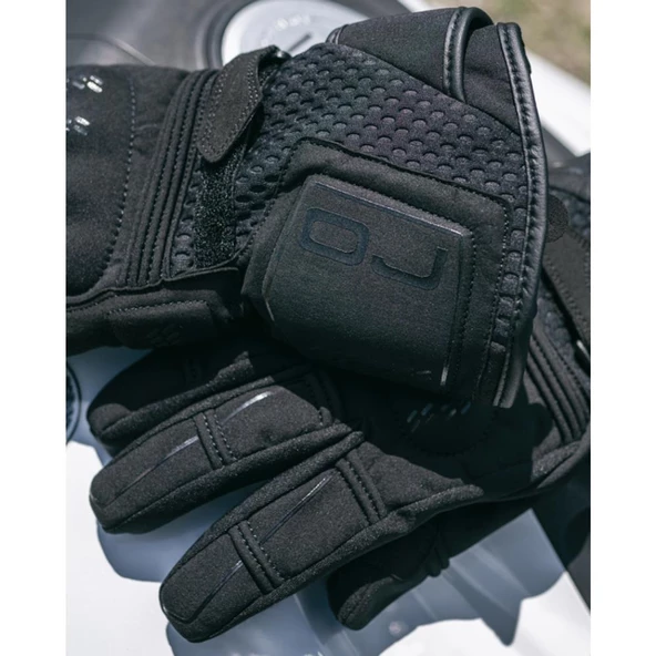 OJ HIDEAWAY SİYAH KIŞLIK KORUMALI UZUN ELDİVEN S - Resim 5