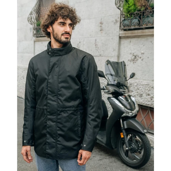 OJ STYLISH MAN MOTOSİKLET UZUN PARKA M - 2
