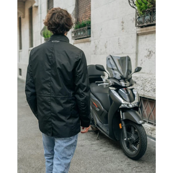 OJ STYLISH MAN MOTOSİKLET UZUN PARKA M - 4