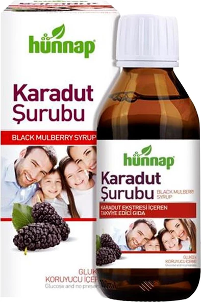 Hünnap Karadut Şurubu 50ML - 2