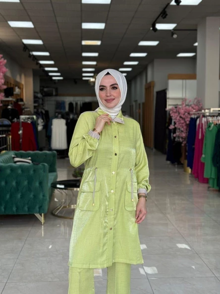 Yeliz Takım Yağ Yeşili - 3