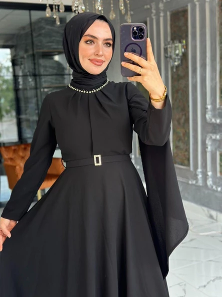Abiye Elbise Siyah - 2