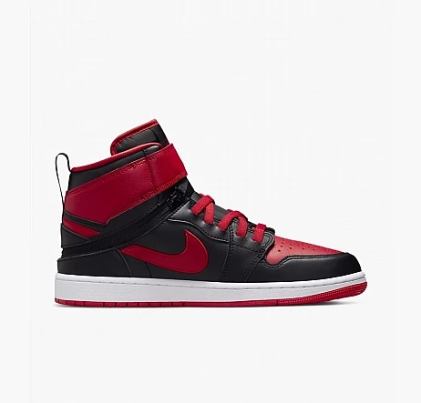 NIKE Air Jordan 1 High Flyease SİYAH - KIRMIZI ERKEK SPOR AYAKKABI E-132 CQ3835060