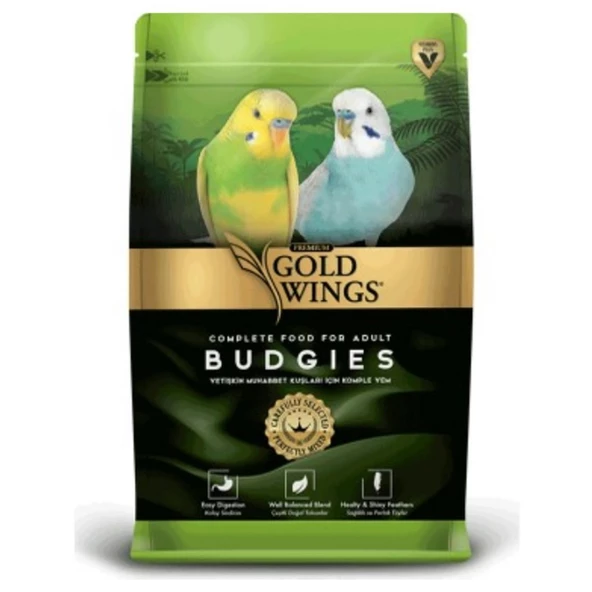 Gold Wings Premium Muhabbet Kuşu 1 kg Kuş Yemi