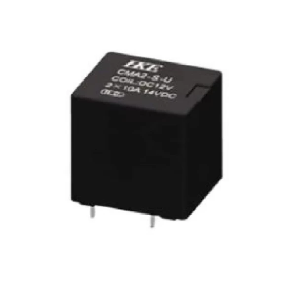 12V DC Coil 2x10A Küp Röle CMA2-S-U