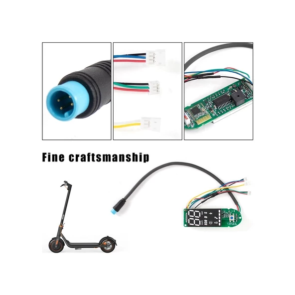 Ninebot F30 / F40 Elektrikli Scooter Ölçer Yedek Parça İçin Dijital Ekran Ölçer - 5